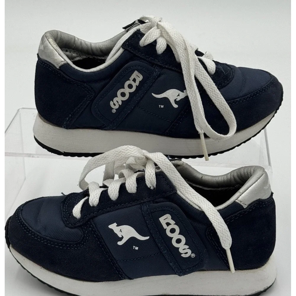 KangaROOS Kids Navy Blue Size 11 Shoes
